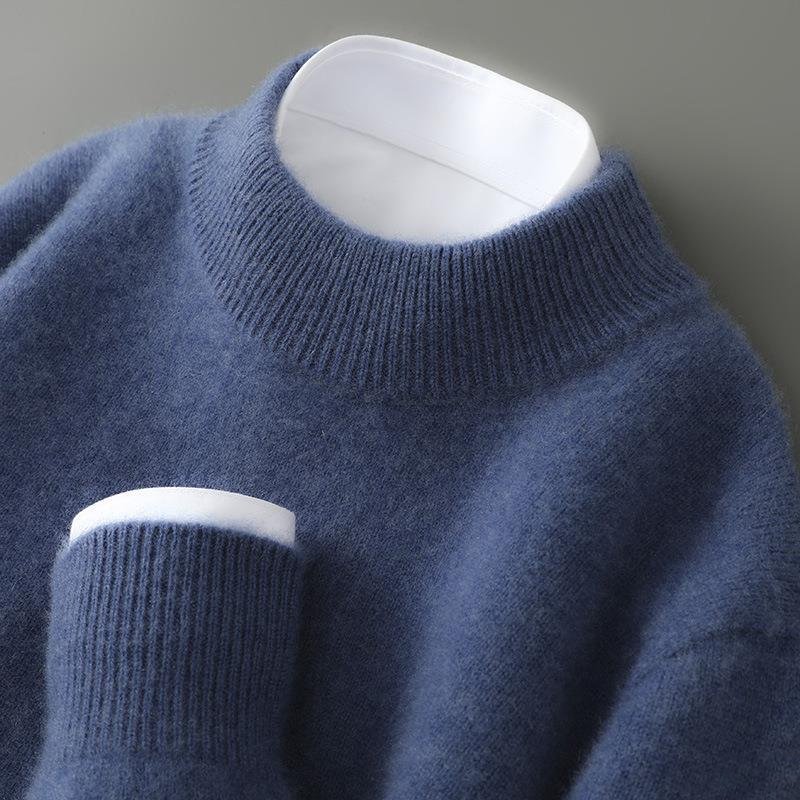 Maglione in Cashmere Collo Morbido