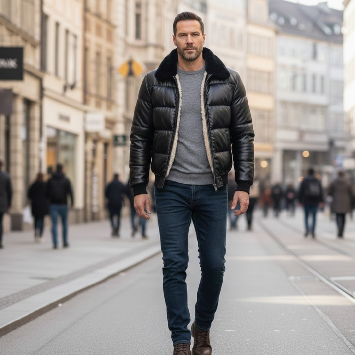 Giacca Vintage Imbottita Antivento