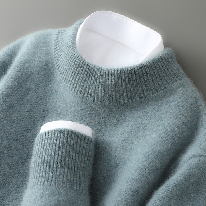 Maglione in Cashmere Collo Morbido