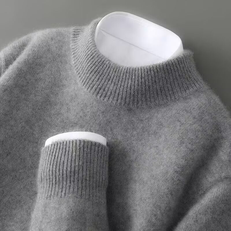 Maglione in Cashmere Collo Morbido