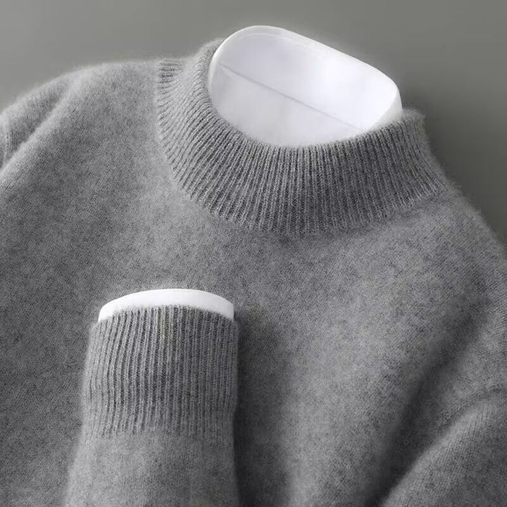 Maglione in Cashmere Collo Morbido