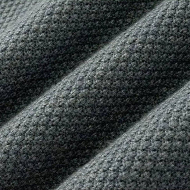 Maglione Jacquard Elegante con Collo Alto